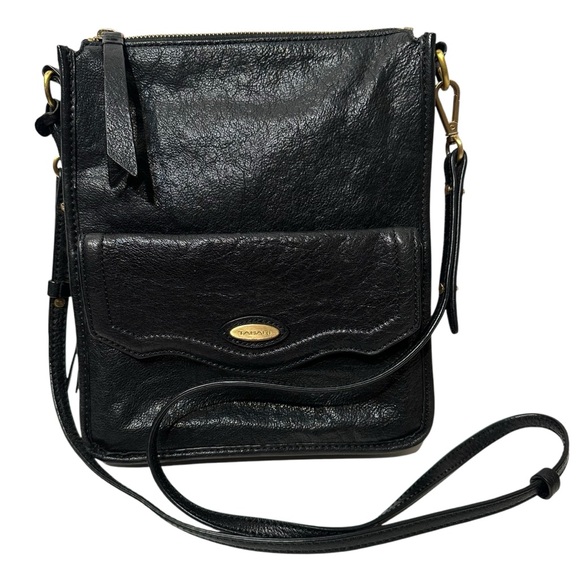 Vintage Tahari Leather Crossbody - Picture 1 of 10